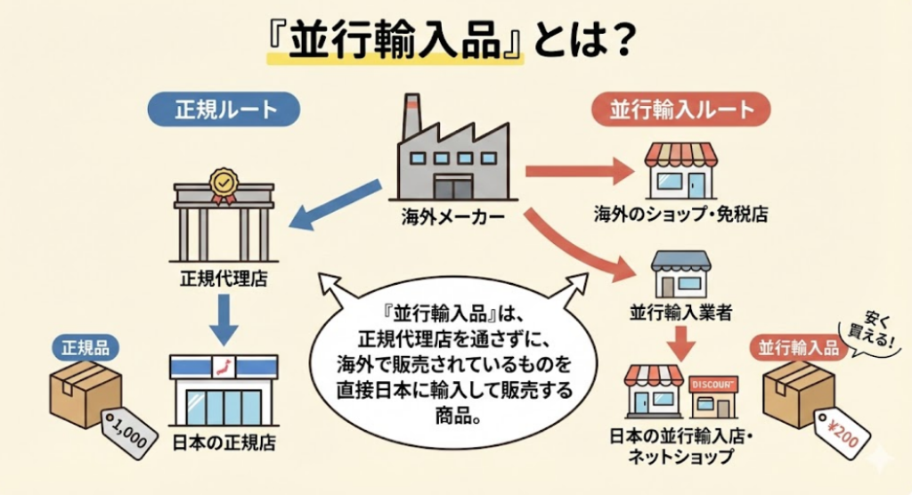 並行輸入品とは